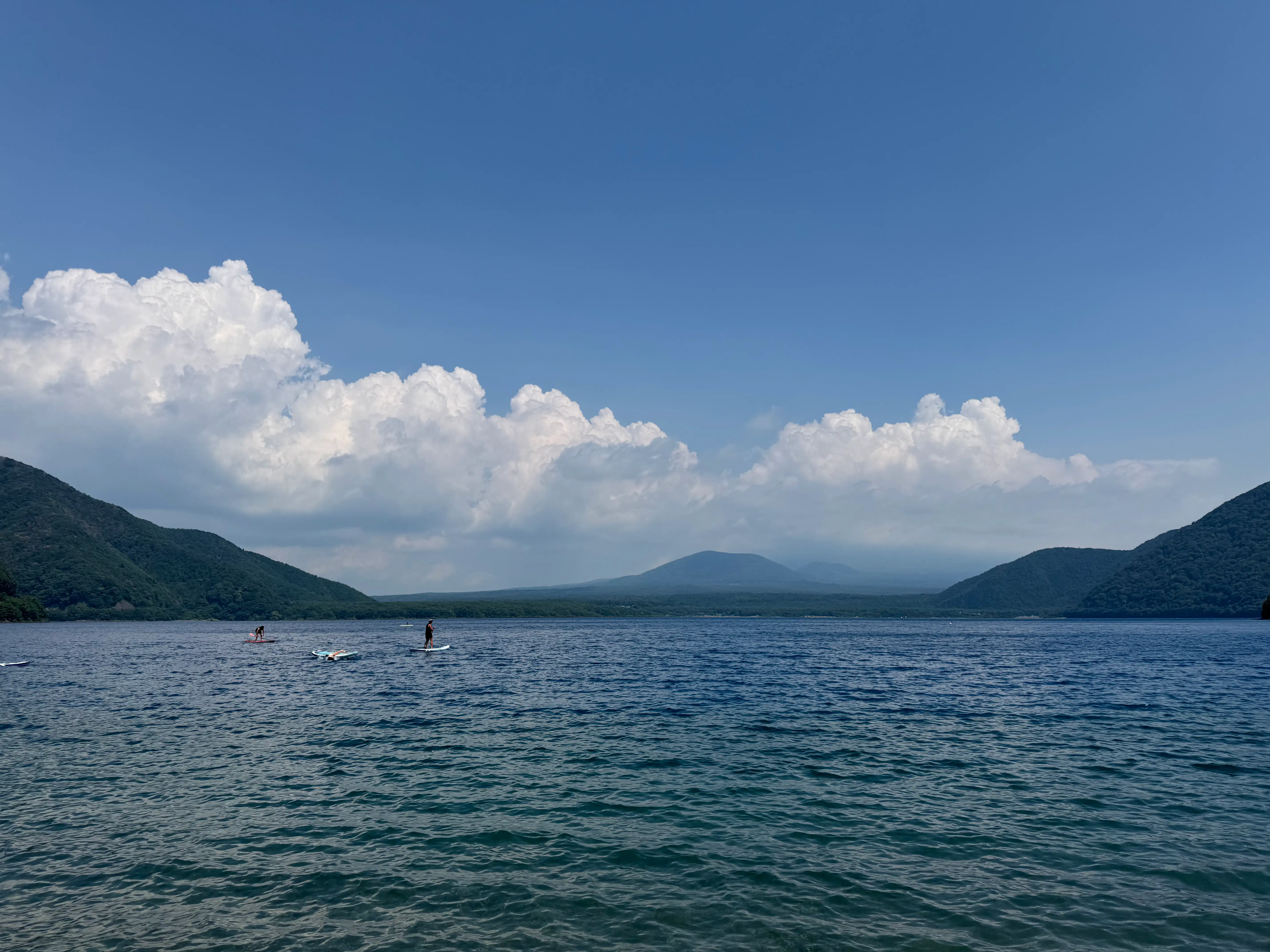 The view from Kouan Campsite