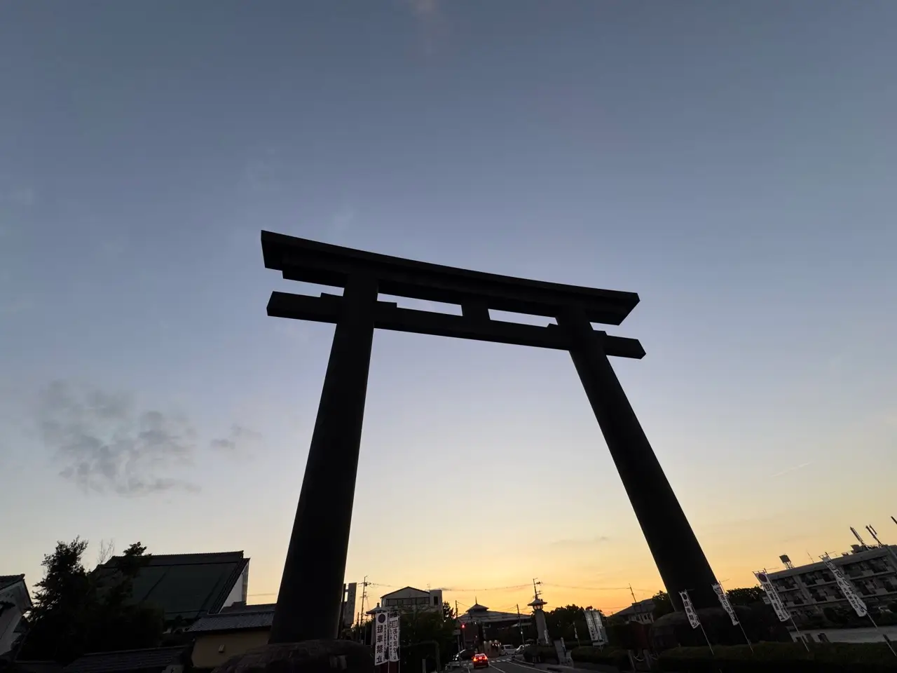 Torii of the Omiwa Shrine